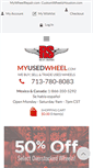 Mobile Screenshot of myusedwheel.com